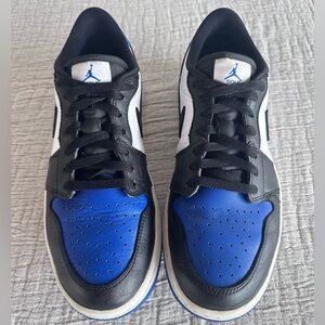 Air Jordan 1 low Men's golf Black, Royal Blue and Sneakers